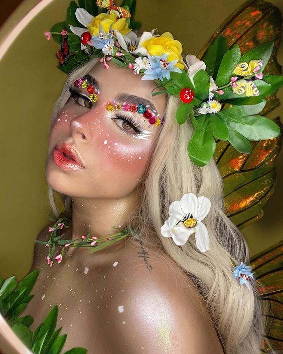 Enchanted Garden Fairy makeup