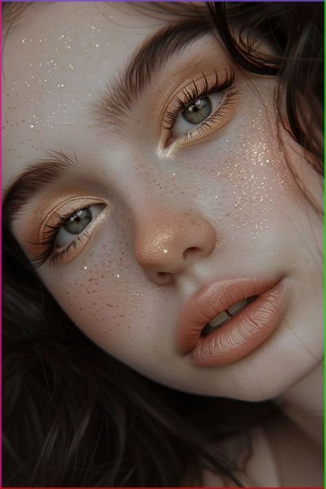 Golden Hour Fairy makeup