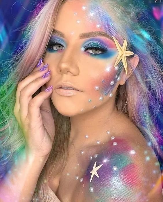 Underwater Fairy makeup